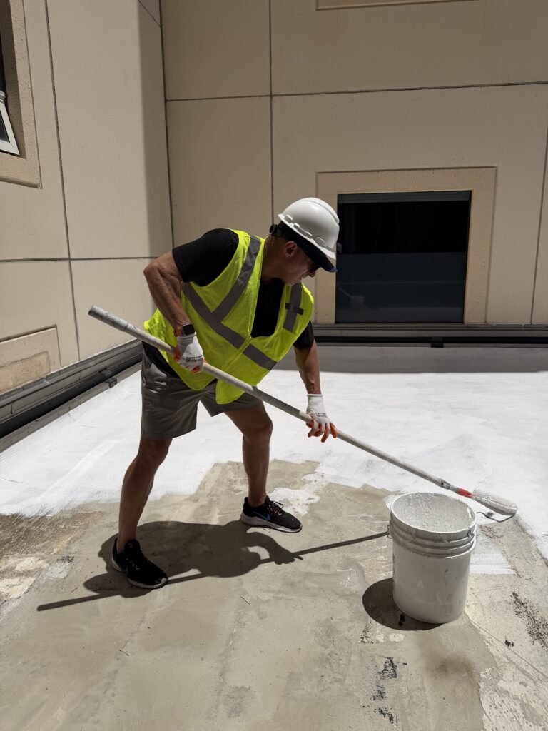 Commercial flat roof coating, metro Atlanta, 2026